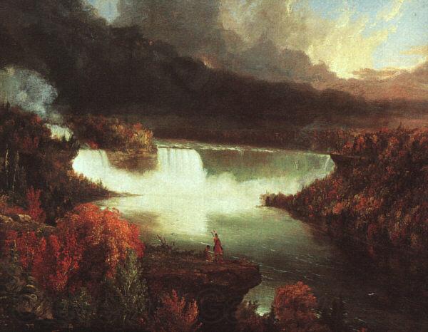 Thomas Cole Niagara Falls Spain oil painting art